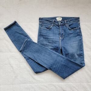 L'AGENCE High Rise Skinny Leg Jeans